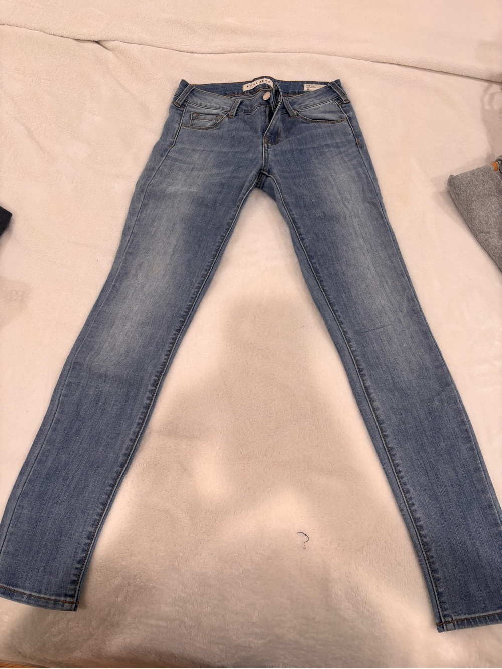 Bullhead Light Blue Skinny Jeans for Women